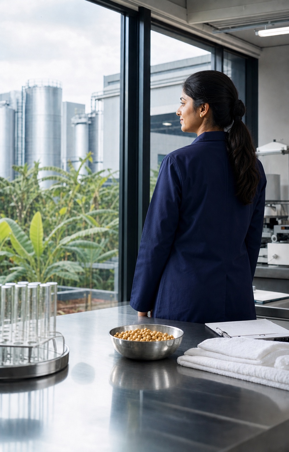 Christy Group specialist looking across an integrated industrial campus